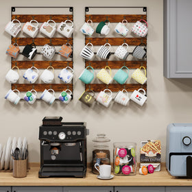 Huxitocan mug hooks spaced to reduce clashes among cups.