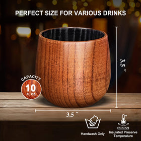 HWISDMIG Charred Bourbon Glass gift-ready packaging for celebrations.