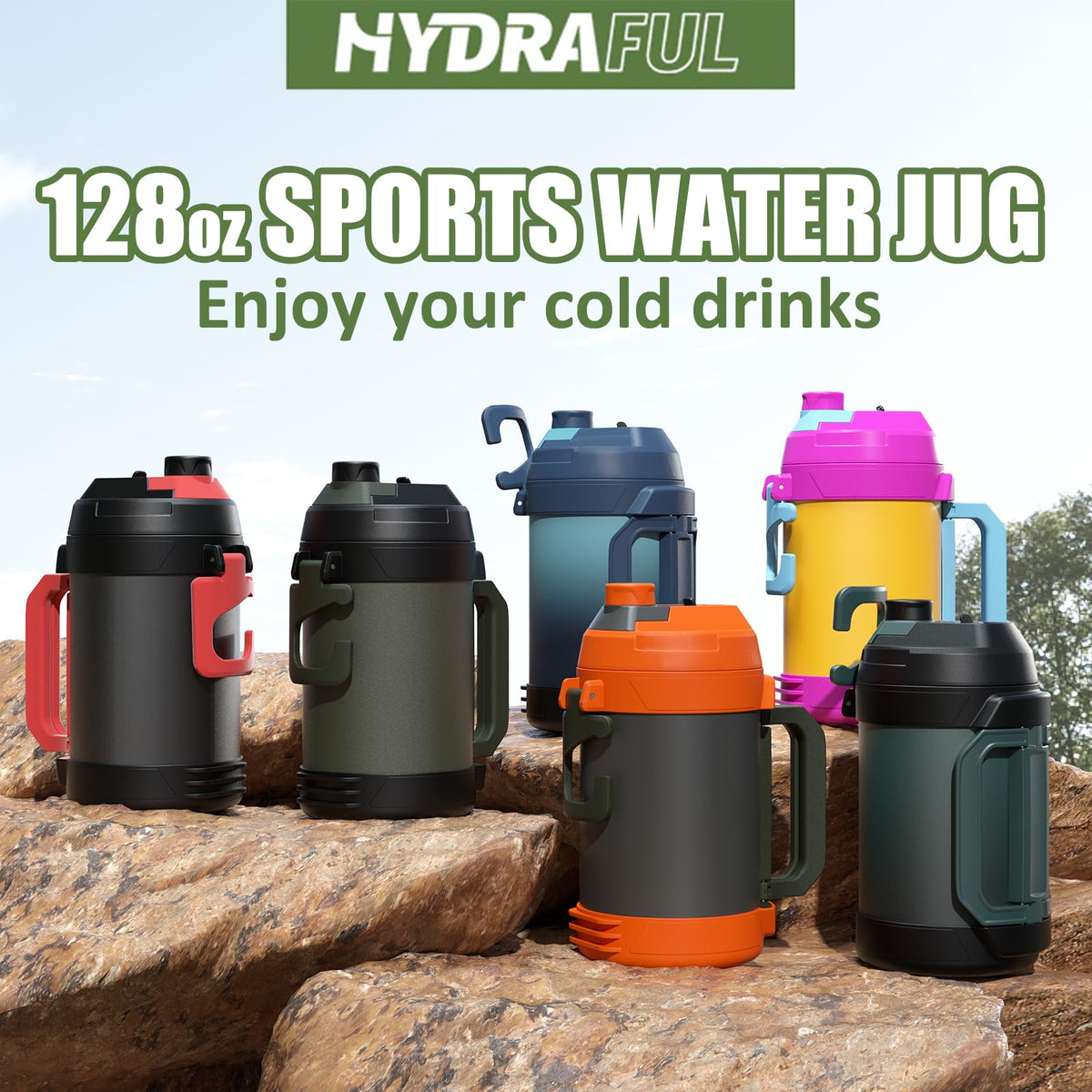 Ideal for gym sessions, outdoor hikes, and camping trips.