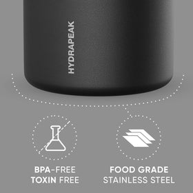Hydrapeak 25oz food jar with color-coated exterior for durable daily use.