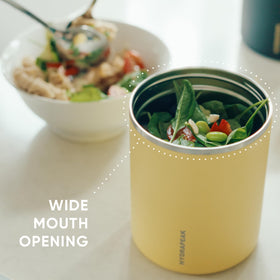 Wide-mouth Hydrapeak jar simplifies filling and cleaning
