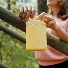 Hydrapeak 32oz food jar wide-mouth design for easy filling and washing.