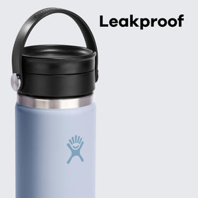 Hydro Flask fits cupholders for easy grab-and-go use.