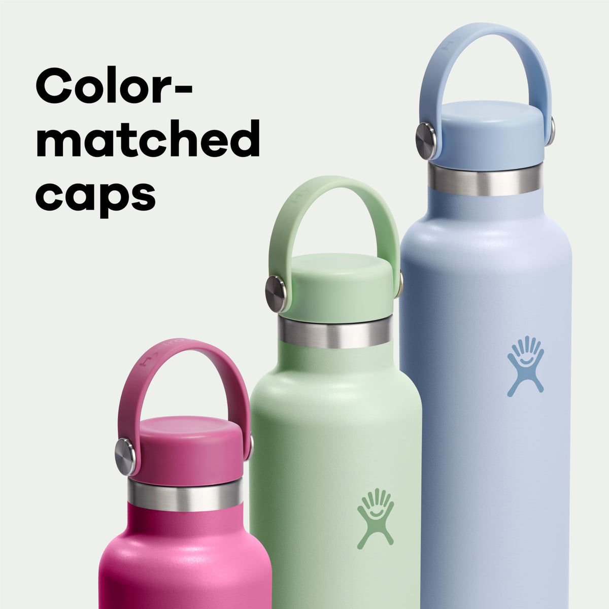 Dishwasher-safe Hydro Flask for easy cleaning and color maintenance.
