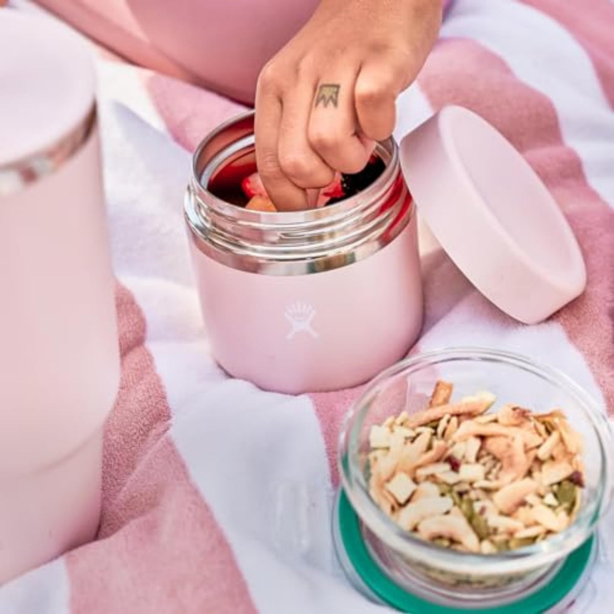 Hydro Flask dishwasher safe for quick cleanup after lunch