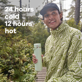 Hydro Flask Flex Cap provides leakproof performance when closed.
