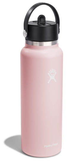 Hydro Flask flex straw cap closed keeps drinks leakproof in your bag.