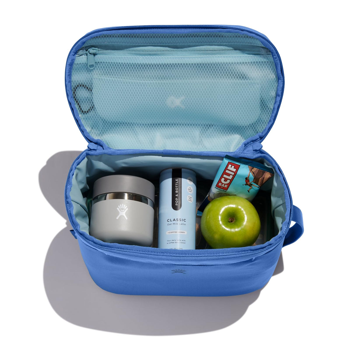 Hydro Flask Lunch Bag 5 L Sandpiper secure zipper for freshness on the go.