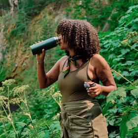 Hydro Flask TempShield insulation helps maintain temperature during workouts.