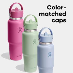 Hydro Flask Travel Bottle dishwasher-safe for easy cleaning after activities.