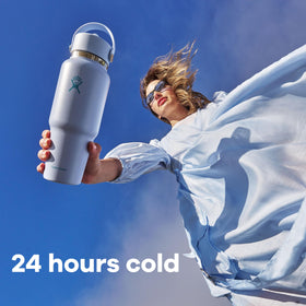 Hydro Flask Travel Bottle leakproof cap keeps bags dry during transport.