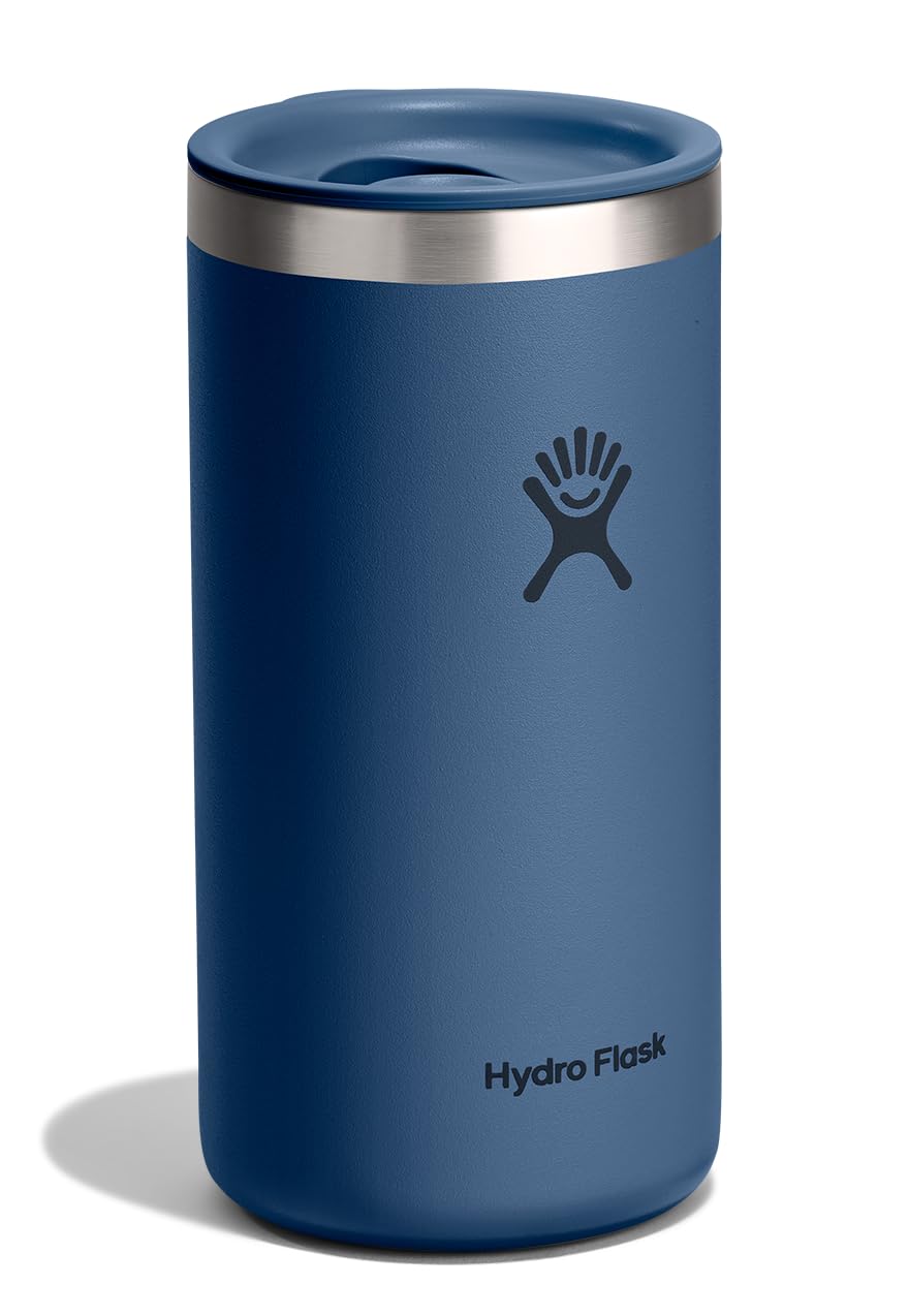 Hydro Flask Travel Coffee Cup lid close-up showing leak-resistant seal for on-the-go sipping