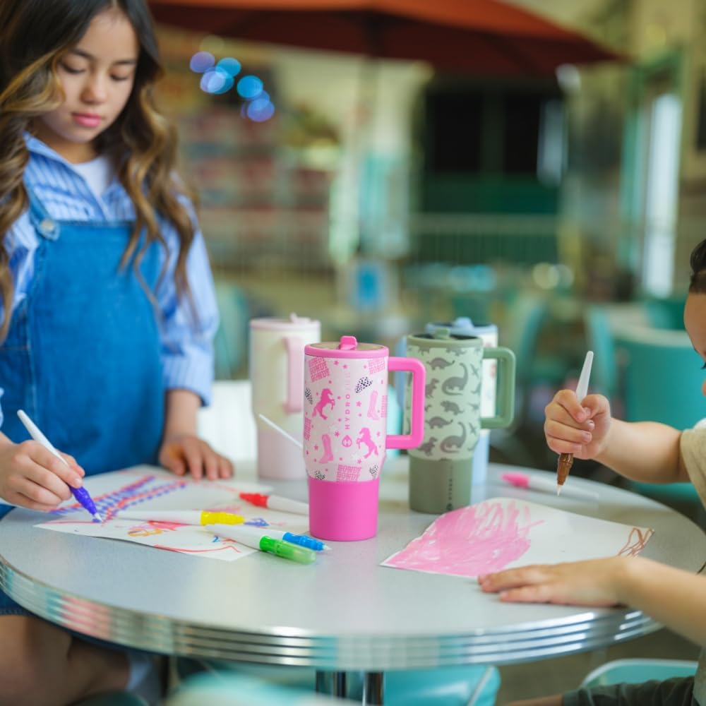 HydroJug Kids BPA-free stainless steel build supports eco-friendly hydration.