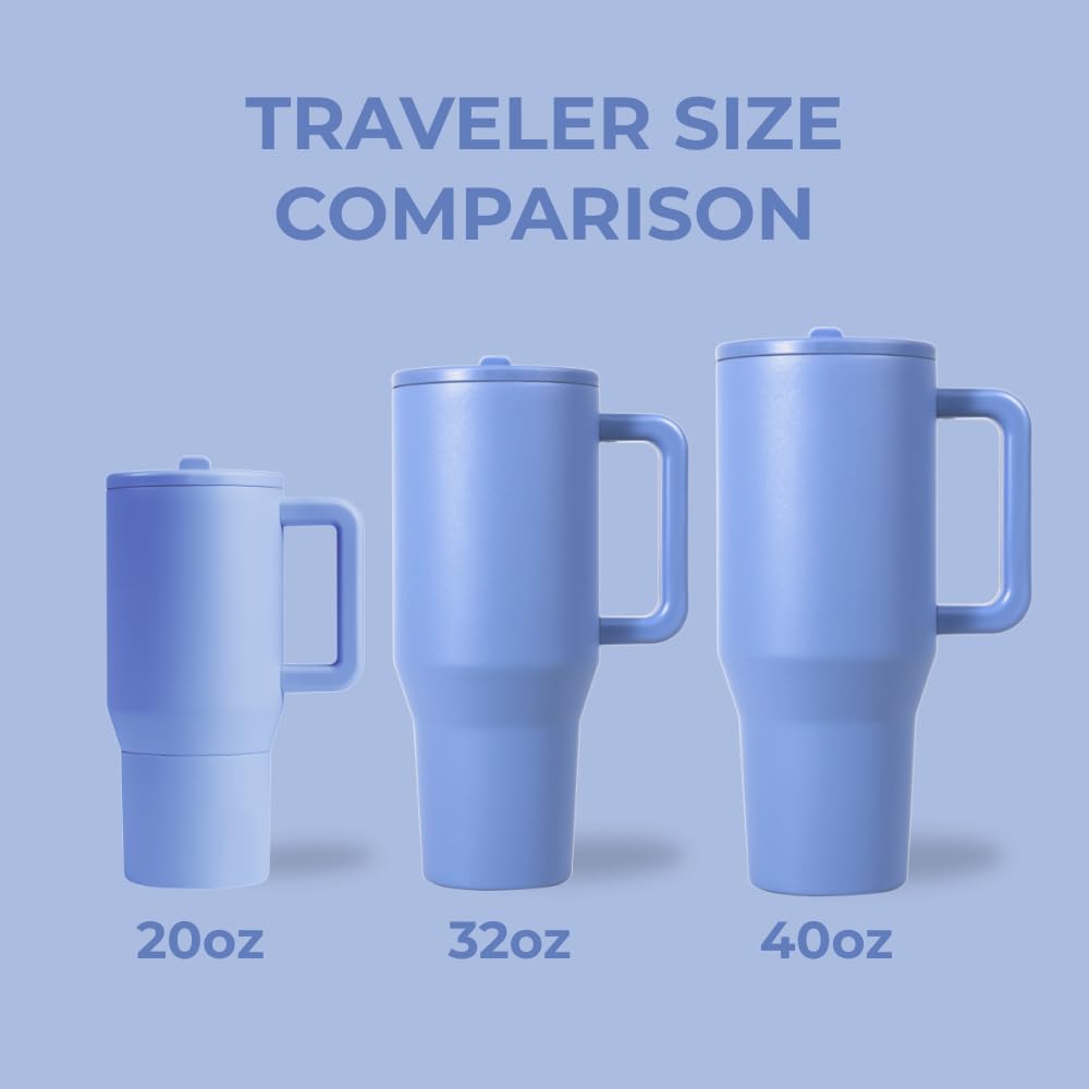 HydroJug Traveler's non-slip rubber base provides stable placement.