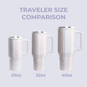 HydroJug Traveler fits in cup holders for car trips and workouts