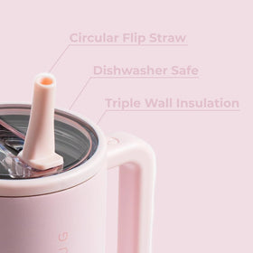 HydroJug Traveler comfortable handle provides secure grip during activity