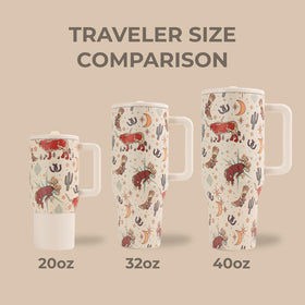 HydroJug Traveler insulated stainless steel keeps beverages hot or cold