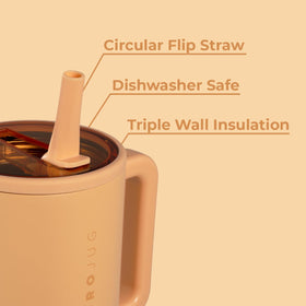 HydroJug Traveler leak-proof cap secures liquids during transit