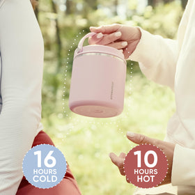 Hydrapeak 25oz cold test demonstrates lasting chill