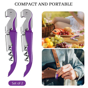 HYZ corkscrew handles natural, synthetic, and fragile corks with steady leverage.