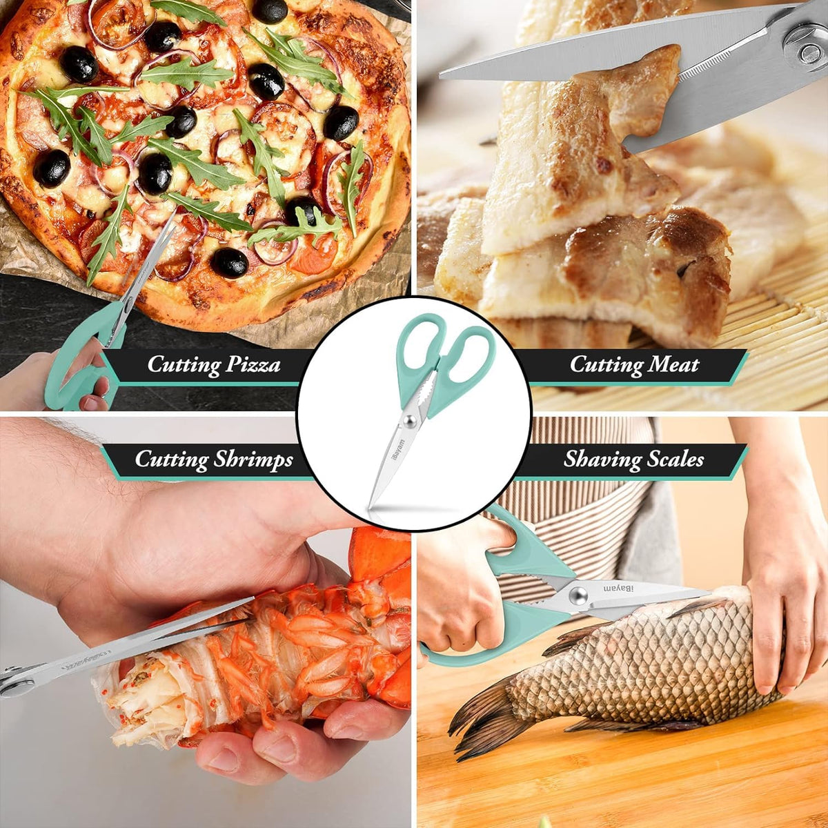 iBayam dishwasher-safe design simplifies cleanup after cooking.