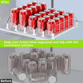 IBORING adjustable width keeps the organizer fitting different fridge sizes.