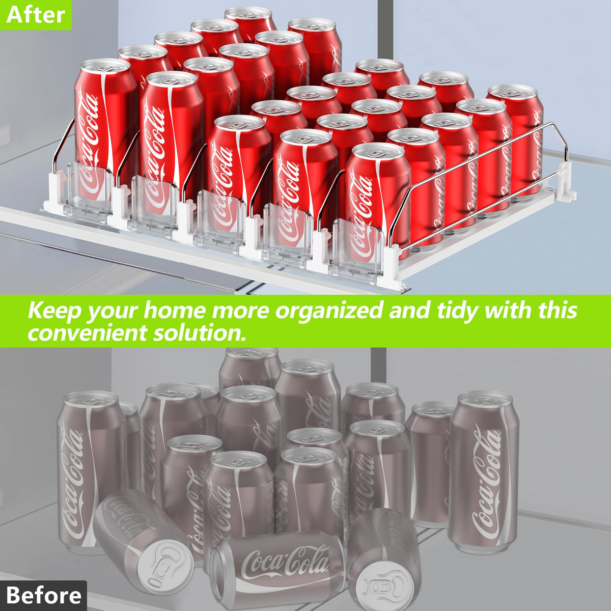 IBORING drink organizer installs quickly without tools in minutes