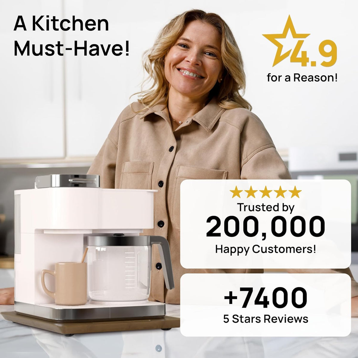 Ibyx kitchen organizer keeps counters tidy and routines efficient.