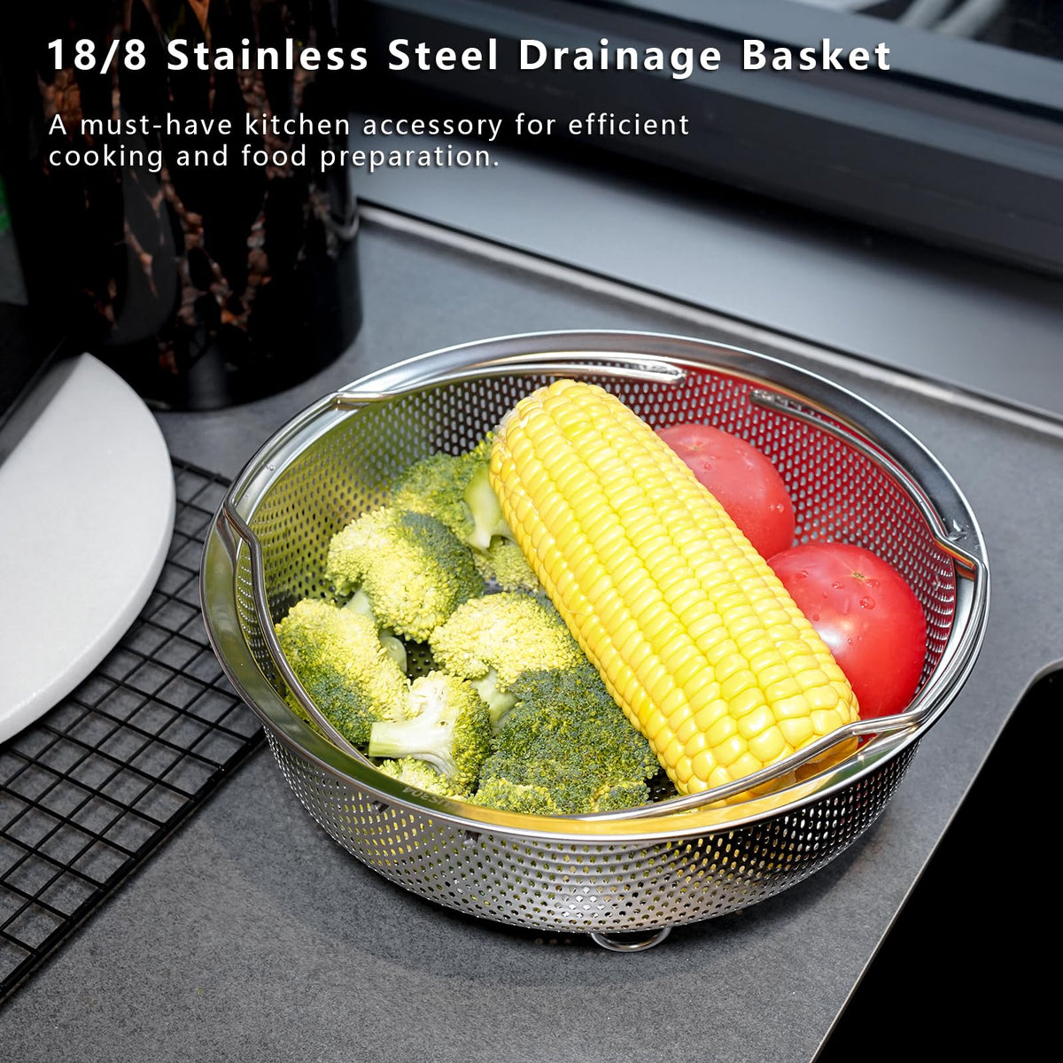 ICEICE dumpling steaming basket designed for delicate shapes and consistent results