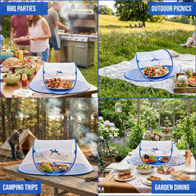 Iconikal 2-pack provides two large tents for gatherings and outdoor meals.