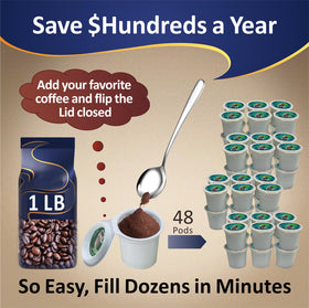 iFillCup brewer compatibility shows it works with most K-Cup brewers.