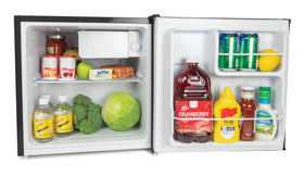 Igloo slide-out shelves storage keeps cans neatly organized.