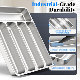 IKCO rustproof design withstands damp conditions in kitchens and workspaces.