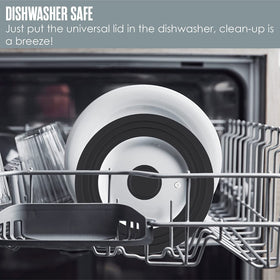 ILOVYO dishwasher-safe lid set for easy cleaning and storage.