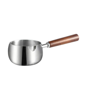 IMEEA Milk and Butter Warmer Pot interior view showing even heating for small portions