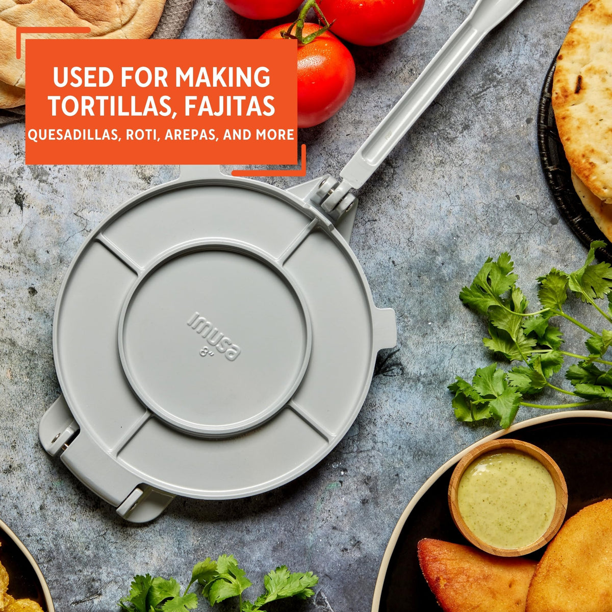 IMUSA easy-clean design highlighting simple maintenance after cooking