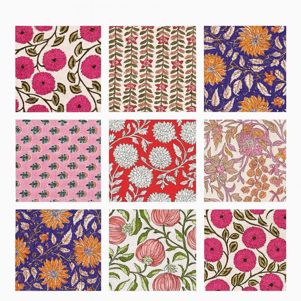 INDIANHANDICRAFTS cotton napkin texture featuring soft, absorbent 100% cotton.