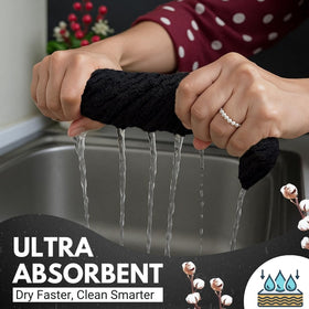 Infinitee Xclusives dobby weave closeup showing ultra-soft feel and superior absorbency.