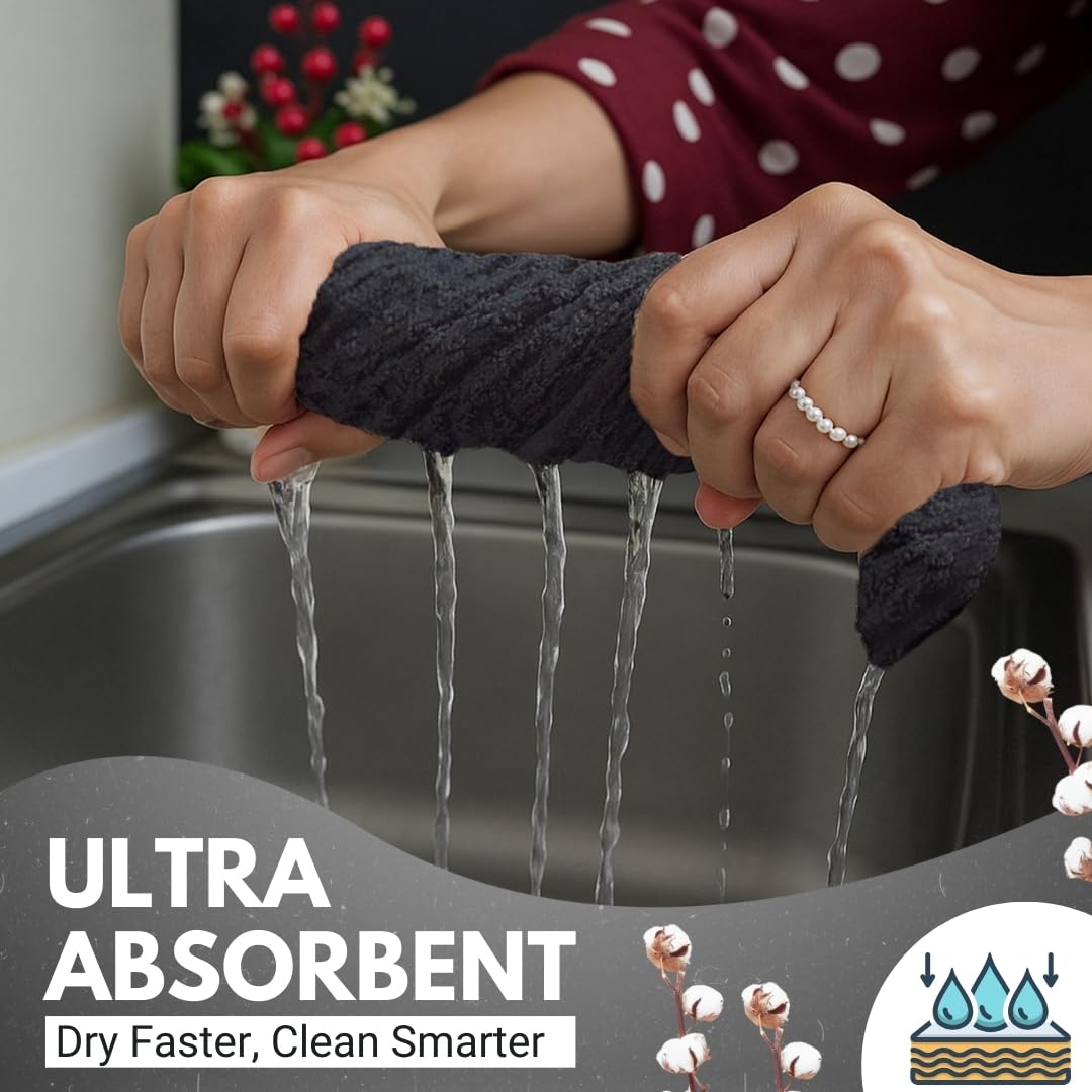 Durable Infinitee Xclusives towels remain soft after many washes