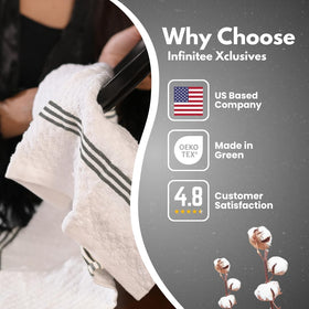 Infinitee Xclusives six-pack set for convenient kitchen towels