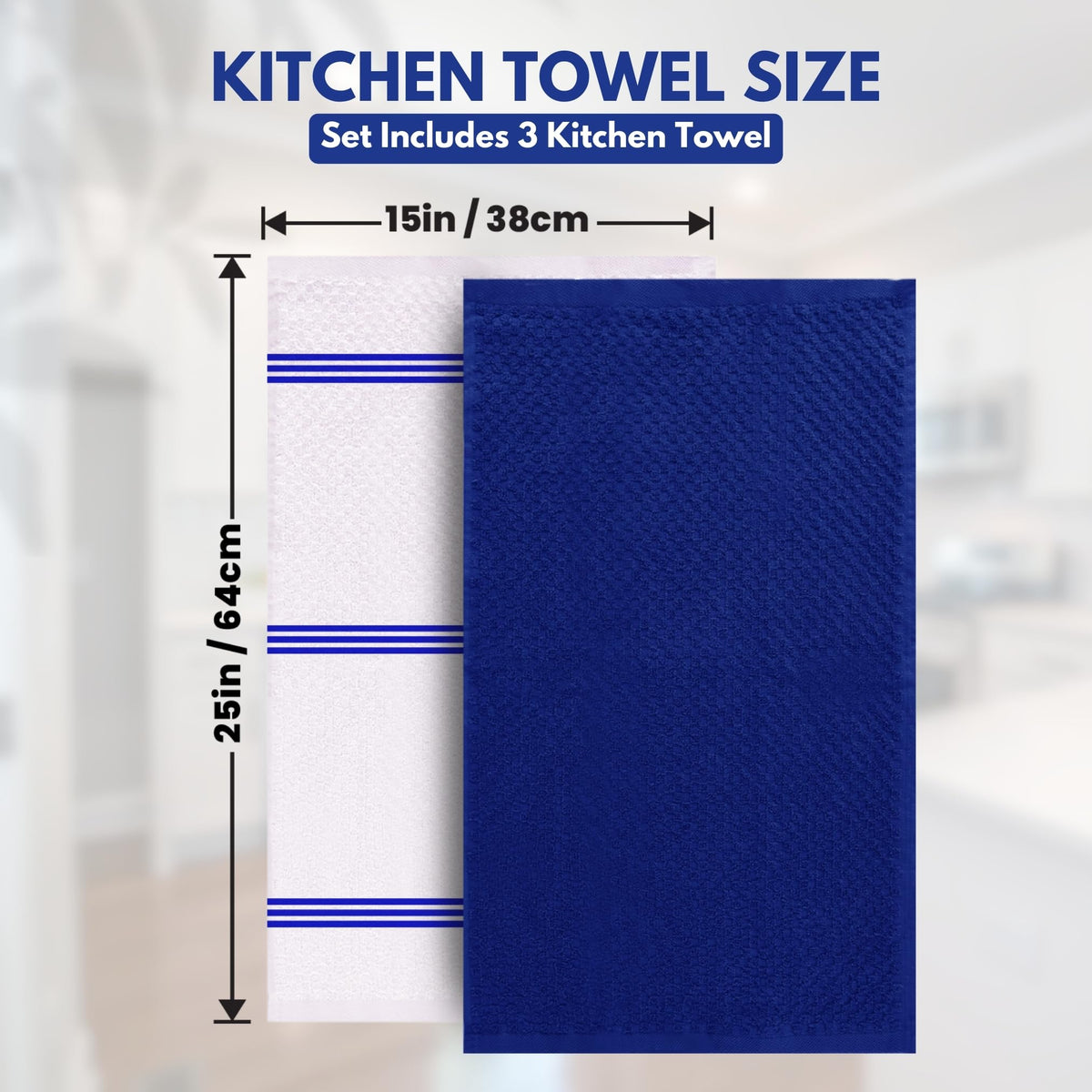 Infinitee Xclusives ring-spun cotton towels stay sturdy after many washes.