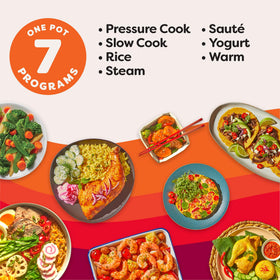 Instant Pot Duo 8-Quart control panel with 13 smart programs