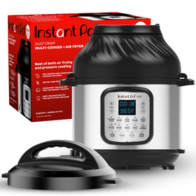 Instant Pot Duo Crisp air fryer basket for healthier crispy results