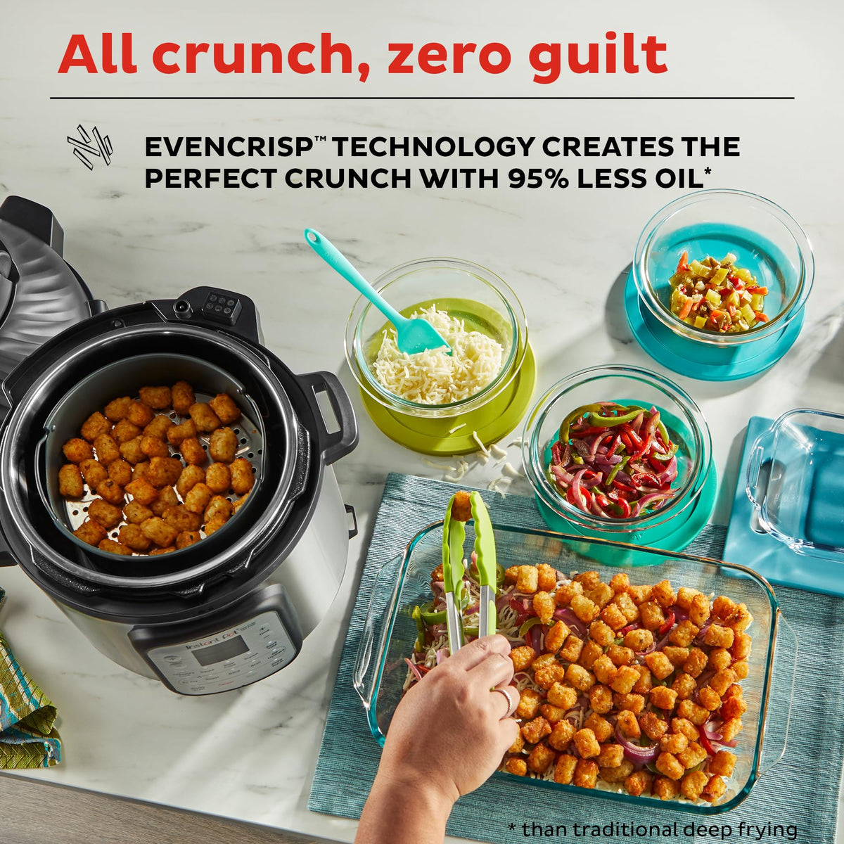 Instant Pot Duo Crisp dehydrator tray for drying snacks