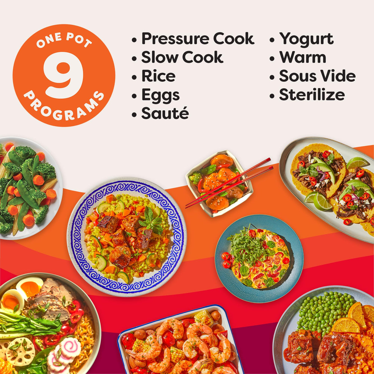 Instant Pot Duo Plus steam release lever enables safe venting.