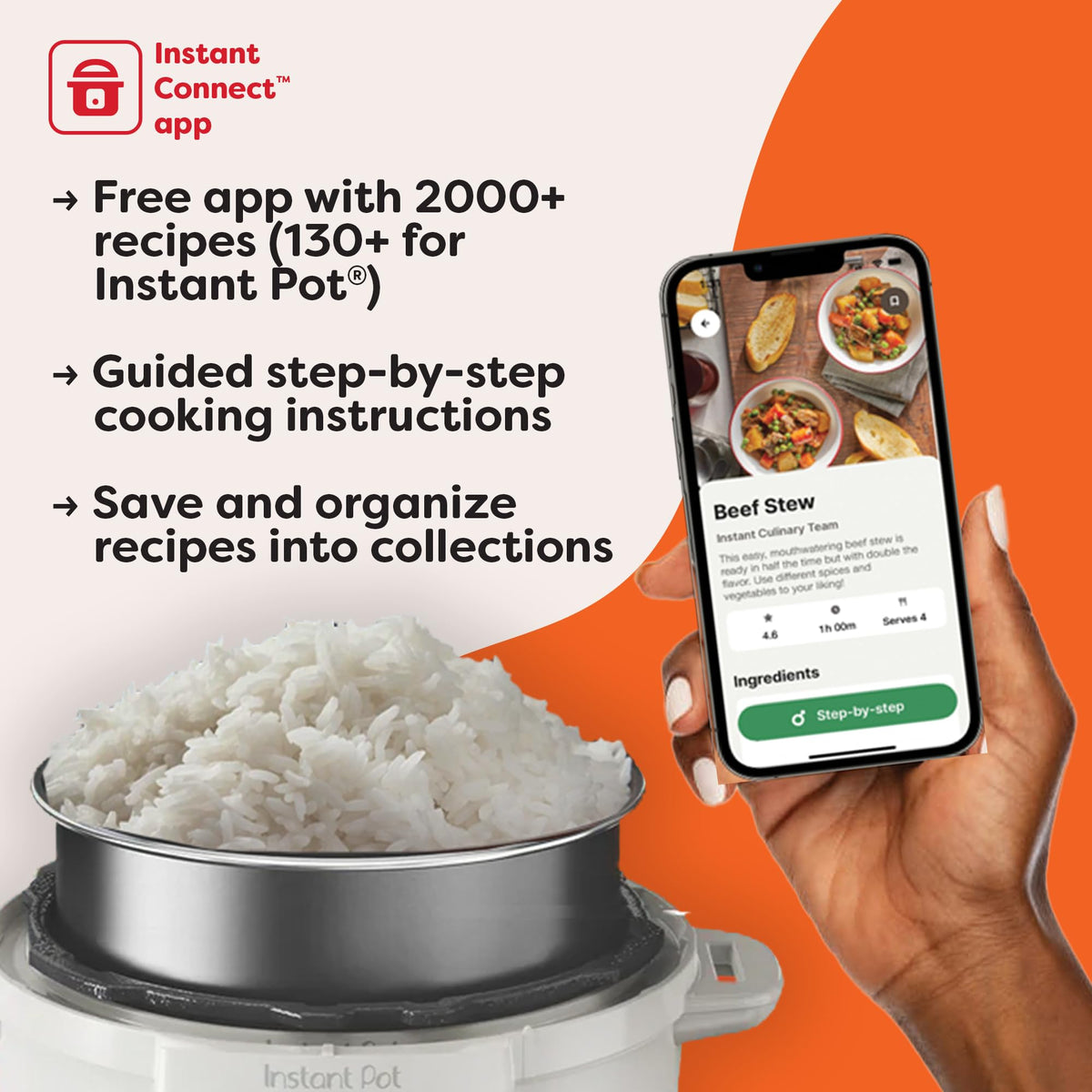 Instant Pot Rio Wide family-friendly setup ideal for batch cooking.