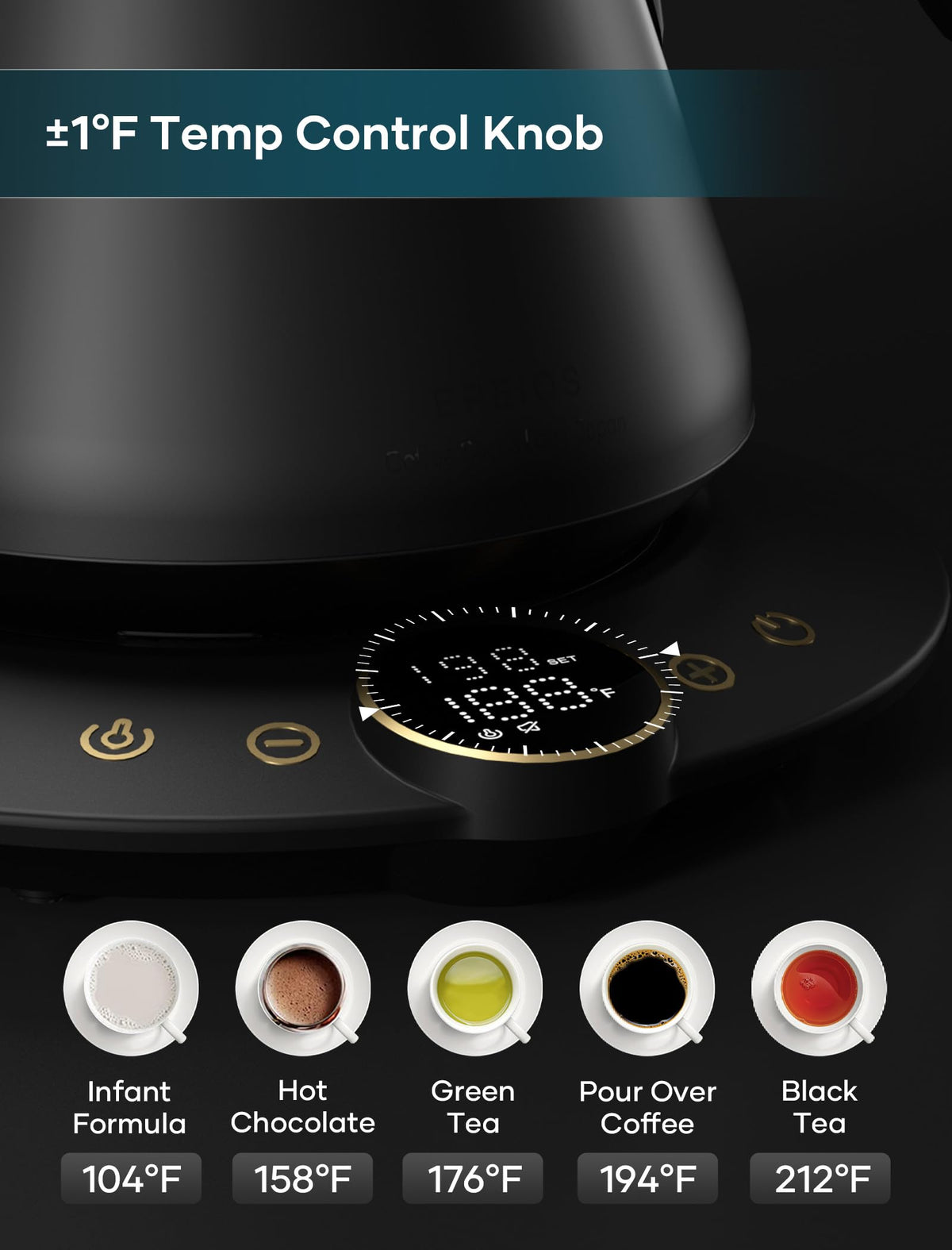 INTASTING Fahrenheit Celsius switch for versatile kitchen use