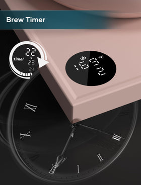 INTASTING hold function maintains target temperature up to two hours.