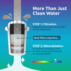 Invigorated Water replacement filters pack keeps fresh water flowing