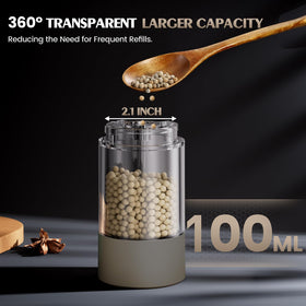 ioion electric grinder uses ceramic blades for durable, smooth grinding